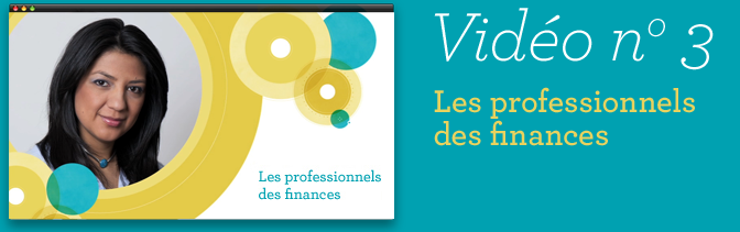 Les professionnels des finances